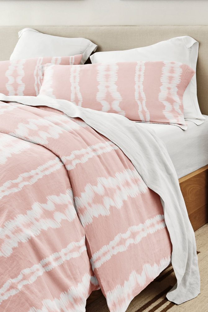 Blush Tie-Dye Duvet Cover Set - Image 2