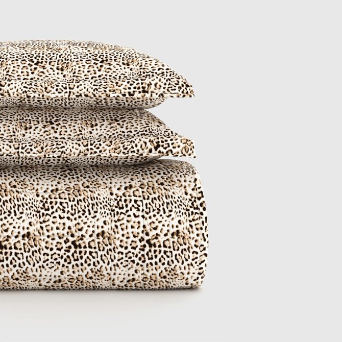 Abstract Leopard Quilt Set - Image 4
