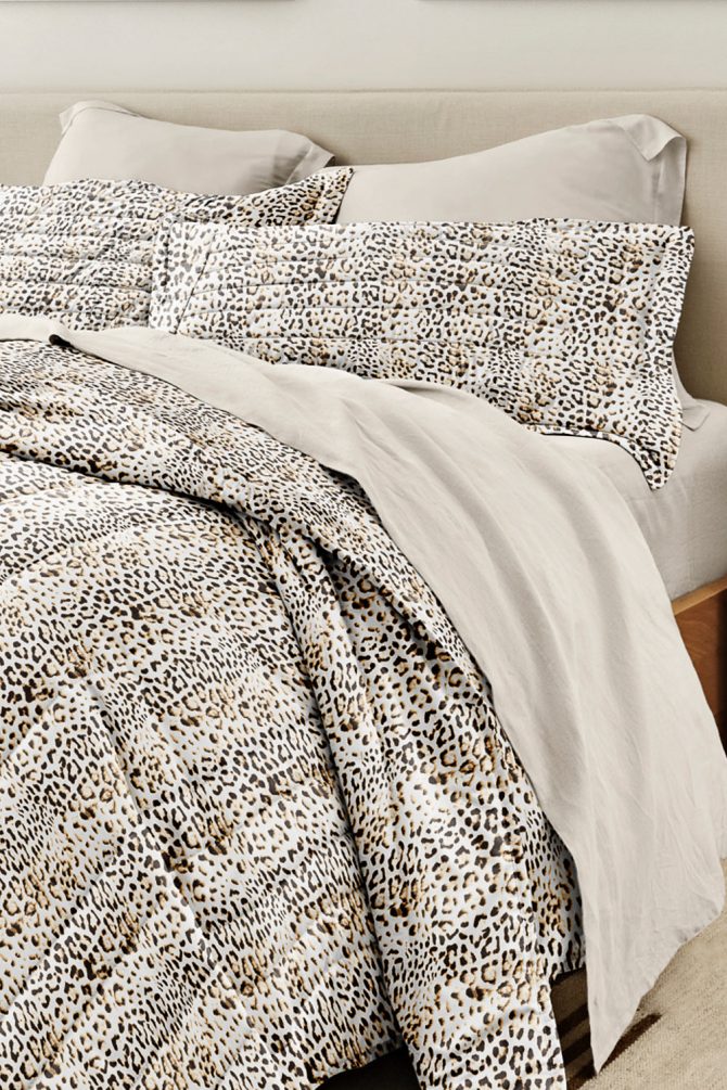 Abstract Leopard Quilt Set - Image 2