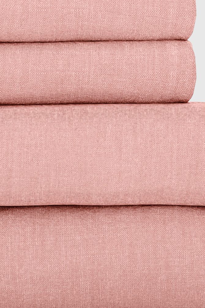 Blush Bamboo/Linen Sheet Set - Image 3