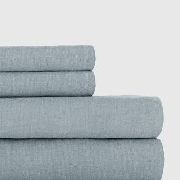 Light Blue Bamboo/Linen Sheet Set
