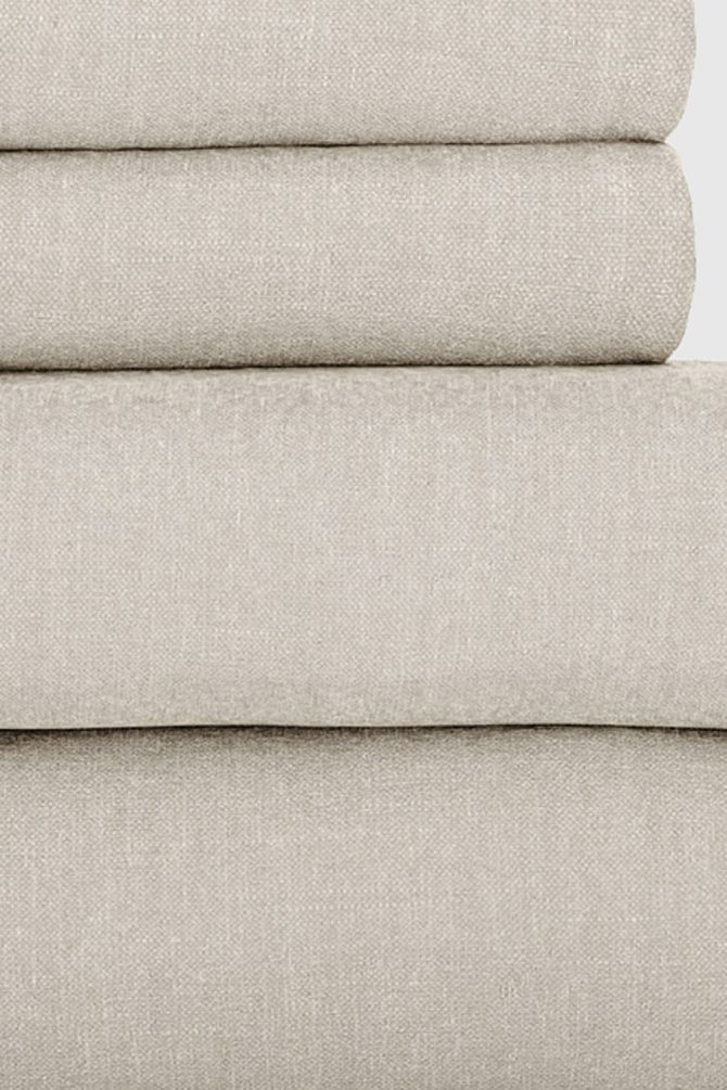 Natural Bamboo/Linen Sheet Set - Image 3