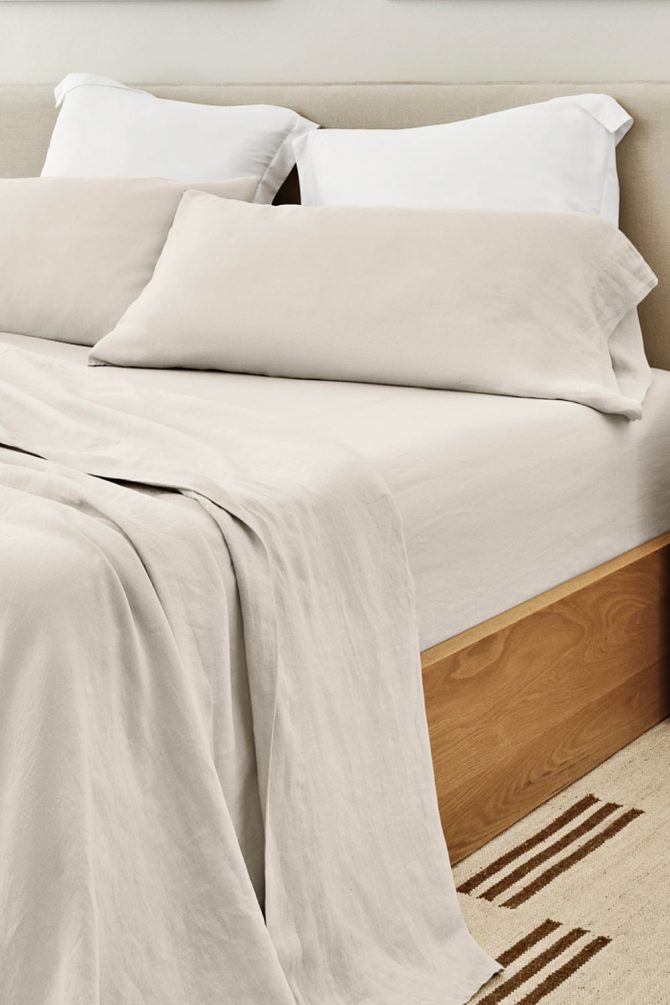 Natural Bamboo/Linen Sheet Set - Image 2