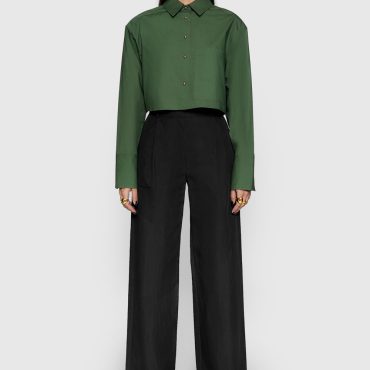 Walker Pleated Wide Leg Pant