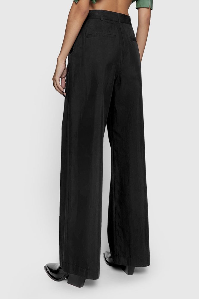 Walker Pleated Wide Leg Pant - Image 3