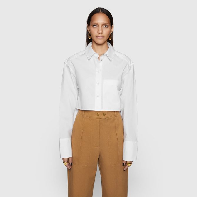Layne Cropped Shirt - Image 4