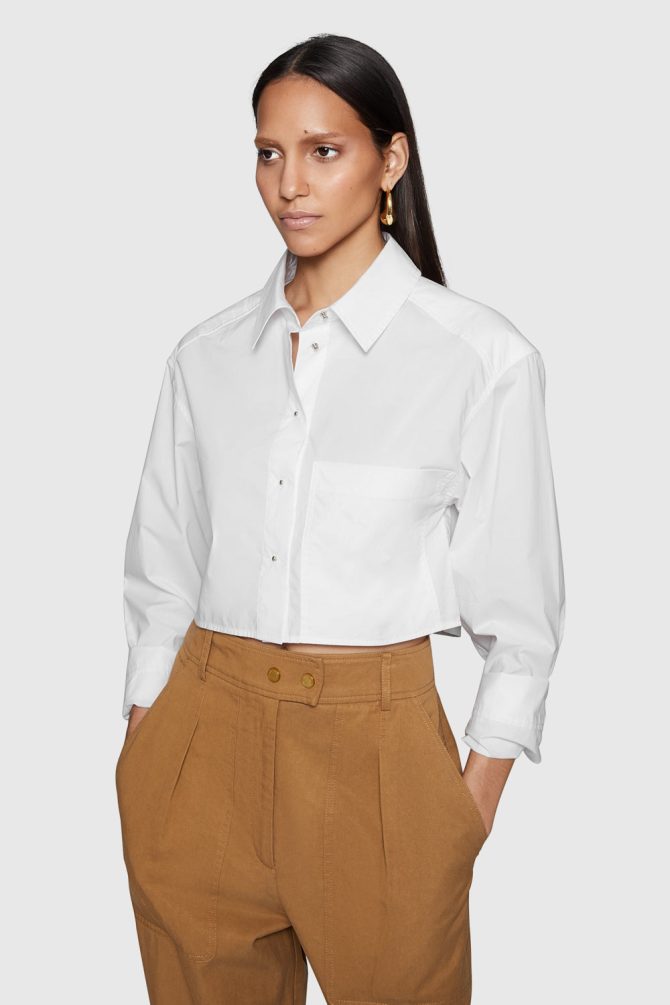 Layne Cropped Shirt - Image 2