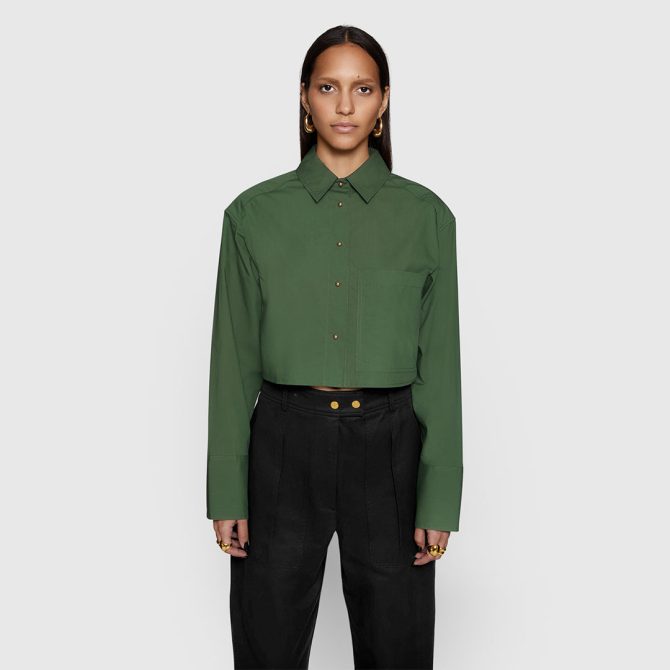Layne Cropped Shirt - Image 4