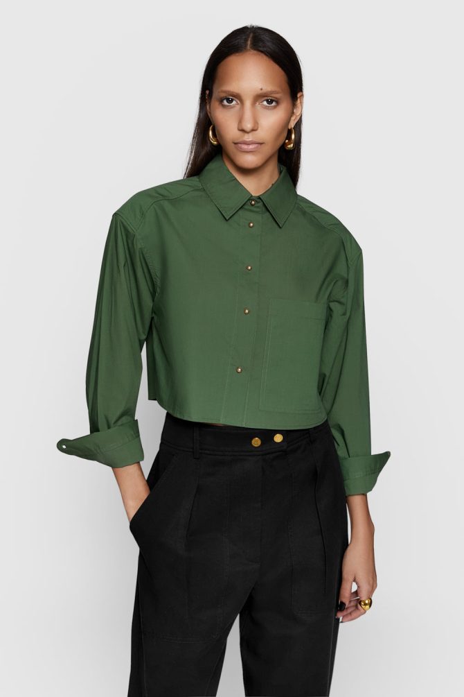 Layne Cropped Shirt - Image 2