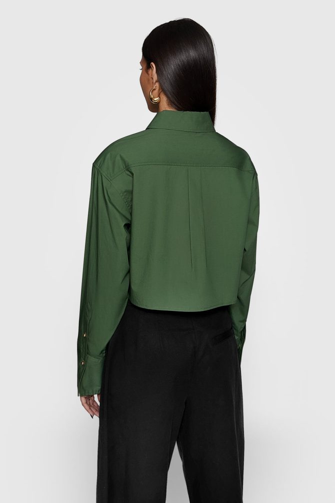 Layne Cropped Shirt - Image 3