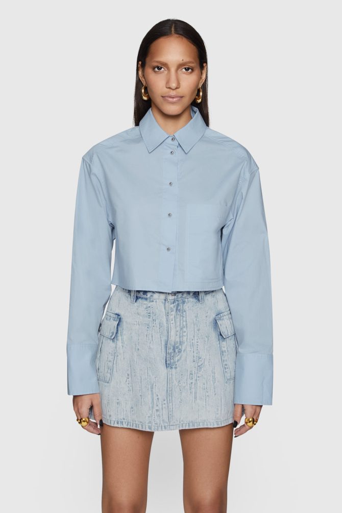 Layne Cropped Shirt