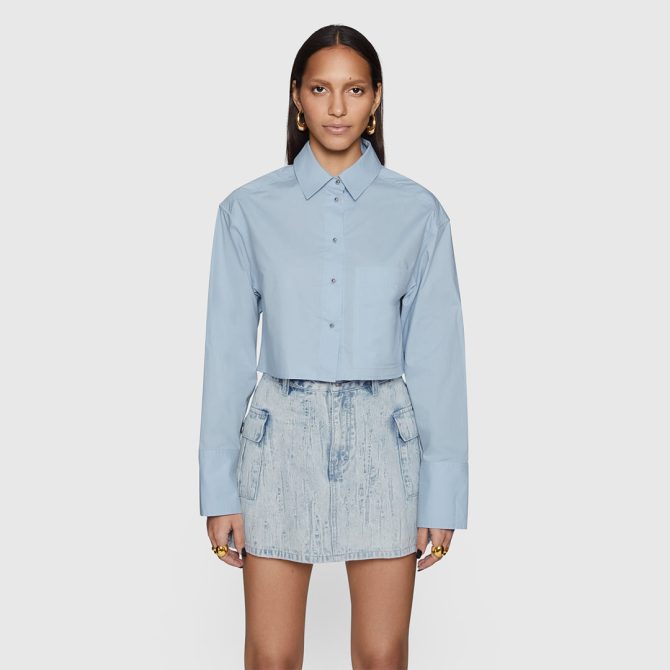 Layne Cropped Shirt - Image 4