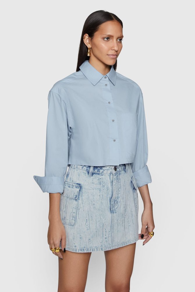 Layne Cropped Shirt - Image 2