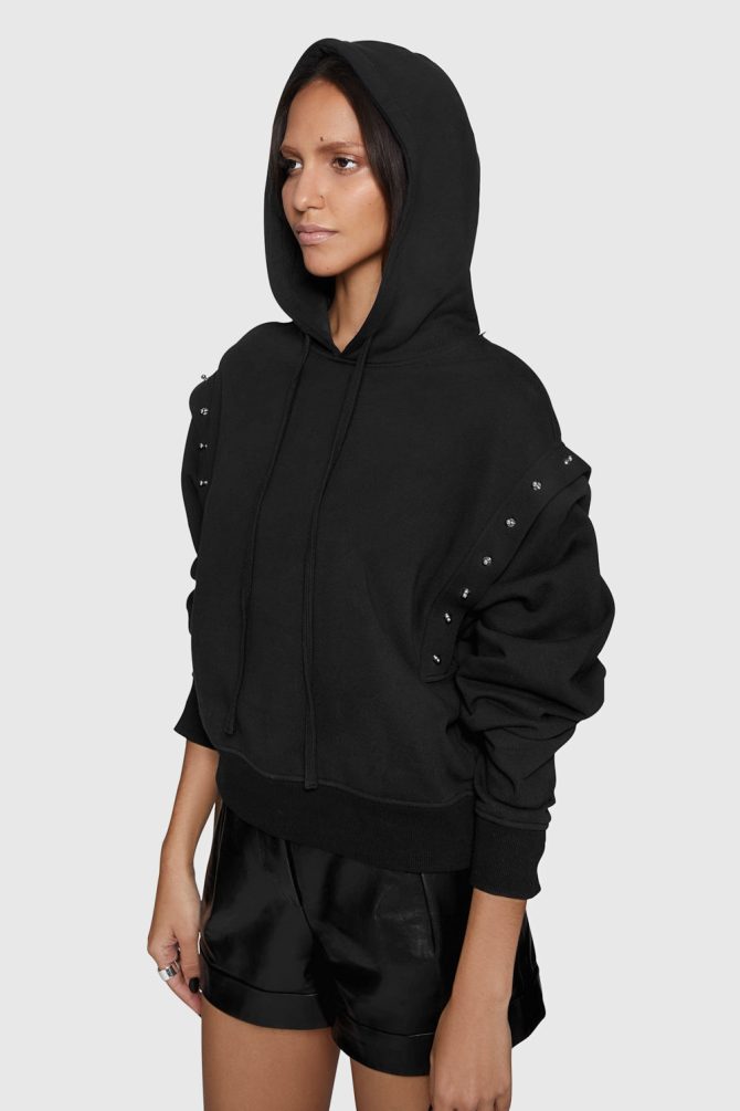 Jessie Stud Hoodie - Image 2