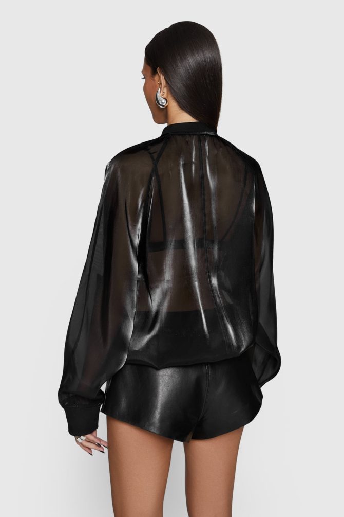 Johnny Sheer Bomber Jacket - Image 3