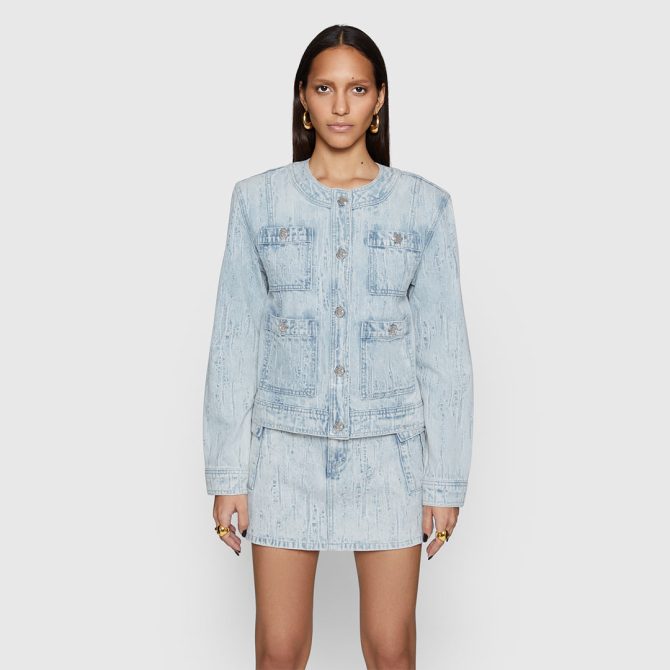 Baxter Patch Pocket Denim Jacket - Image 4