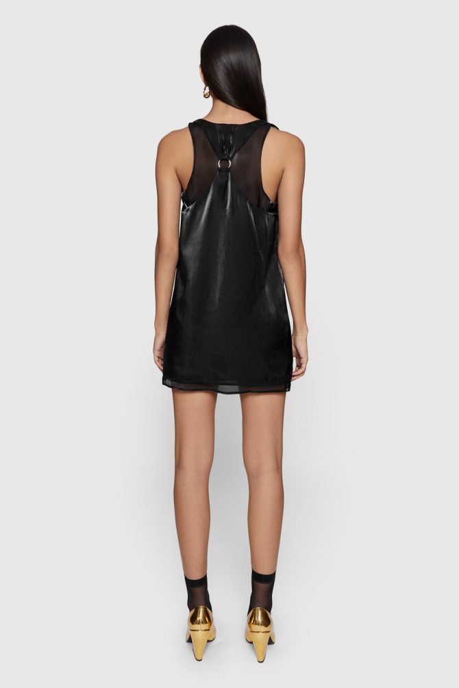 Perry Double Layer Mini Dress - Image 3
