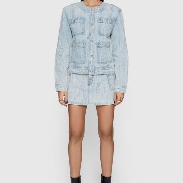 Jodie Denim Mini Skirt