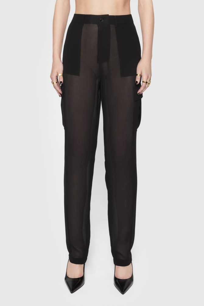 Presley Sheer Cargo Pant - Image 2