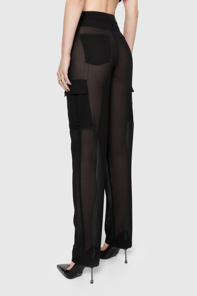 Presley Sheer Cargo Pant - Image 3