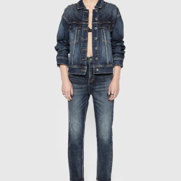 Ozzy Studded Straight Leg