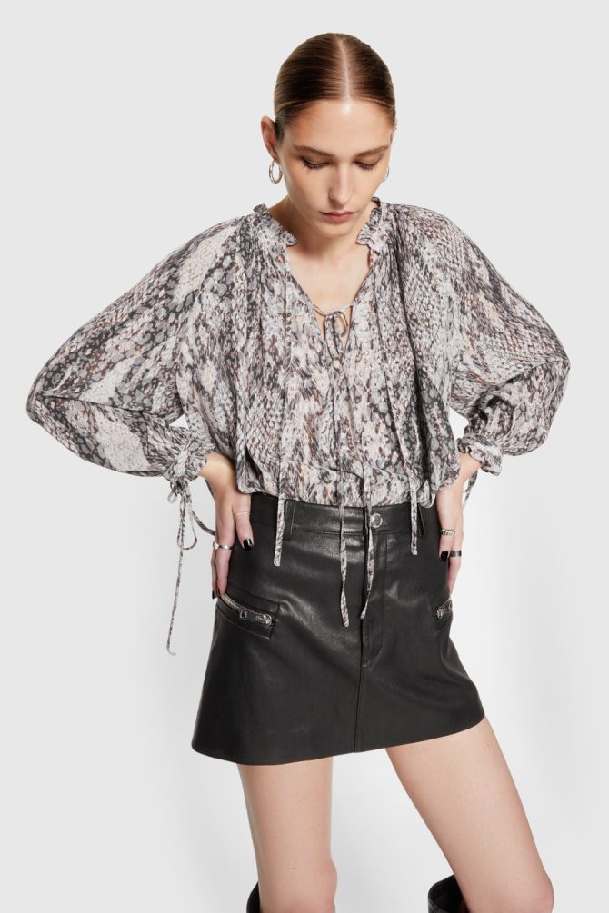 Rosalie Printed Blouse - Image 2