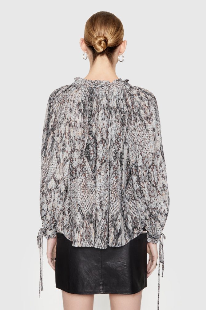 Rosalie Printed Blouse - Image 3