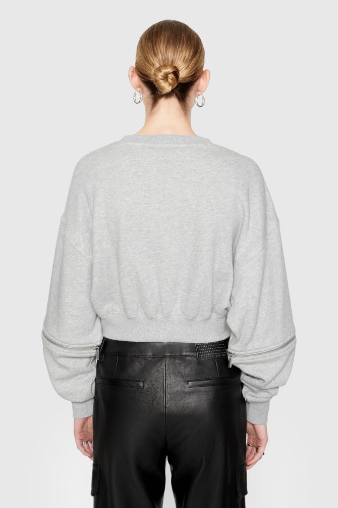 Annie Zip Sleeve Sweatshirt - Image 3