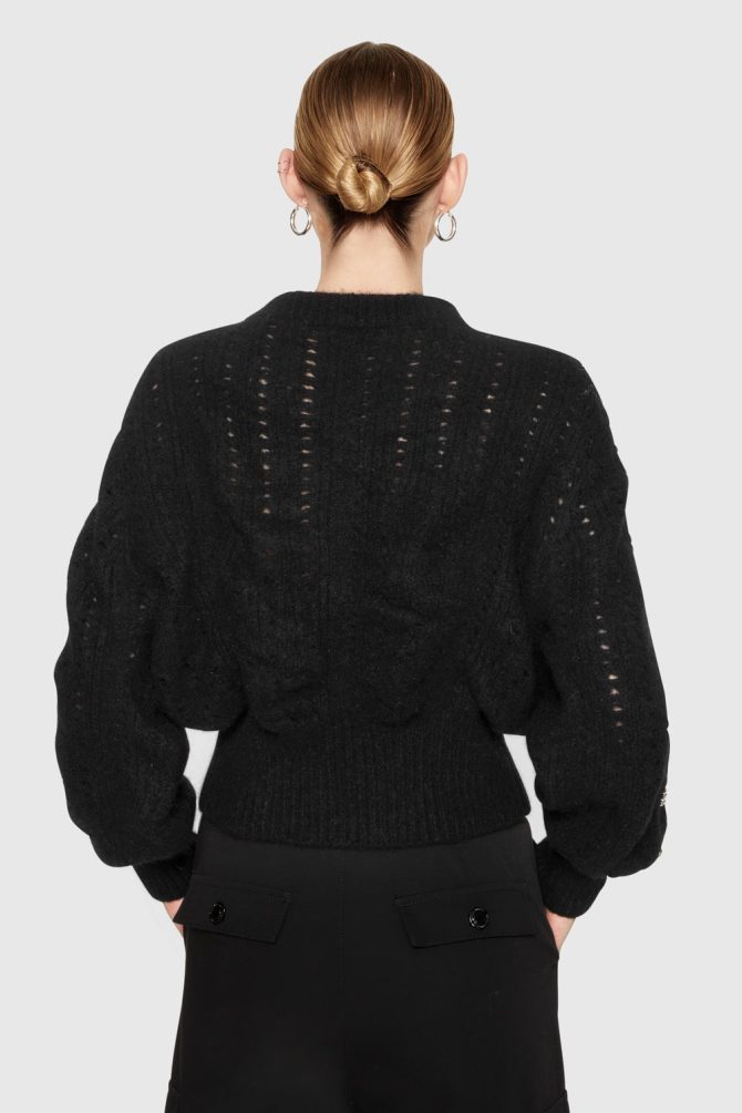 Cecilia Crystal Embellished Sweater - Image 3