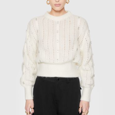 Cecilia Crystal Embellished Sweater