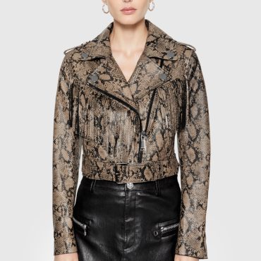 Janis Python Fringe Moto