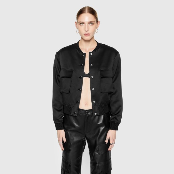 Lucy Satin Bomber - Image 4