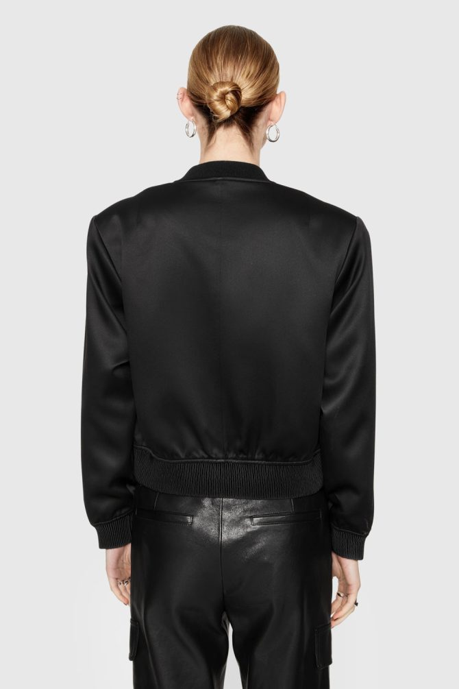 Lucy Satin Bomber - Image 3