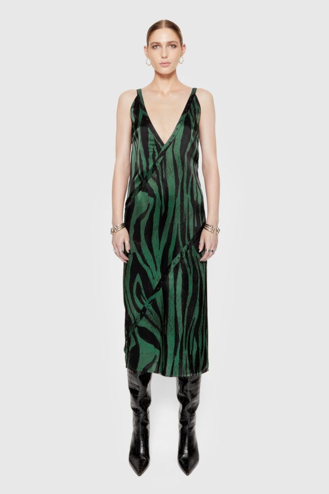 Camilla Studded Printed Maxi Dress