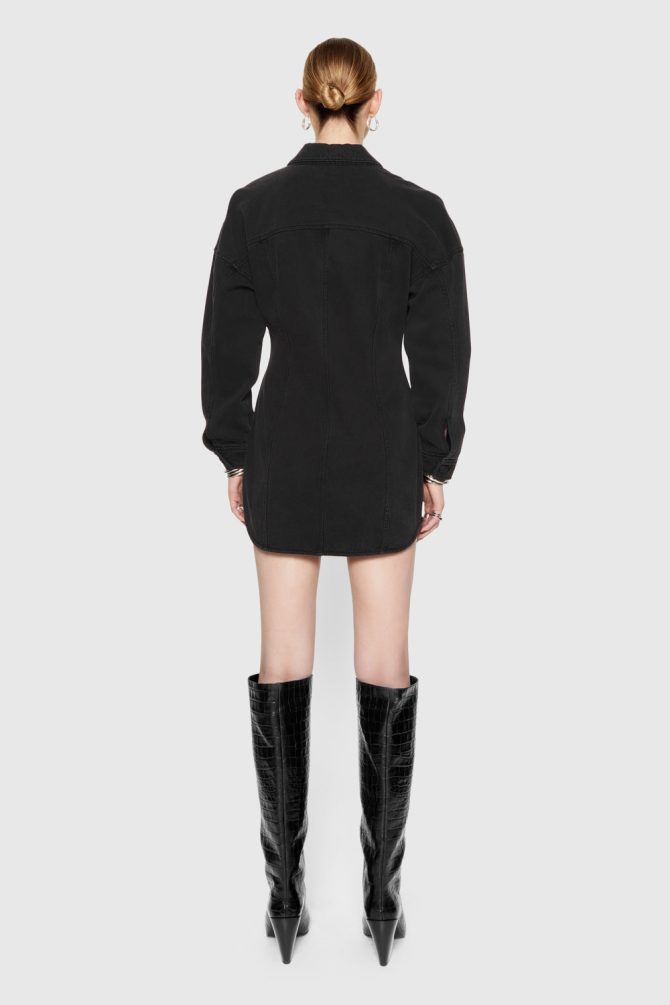 Florence Denim Dress - Image 3