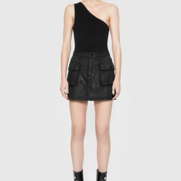 Jodie Denim Mini Skirt