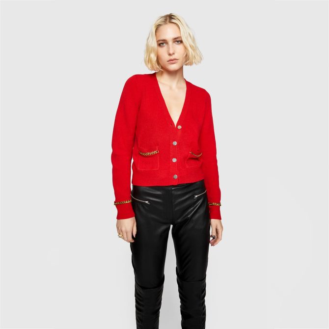 Edie Chain Cardigan - Image 4